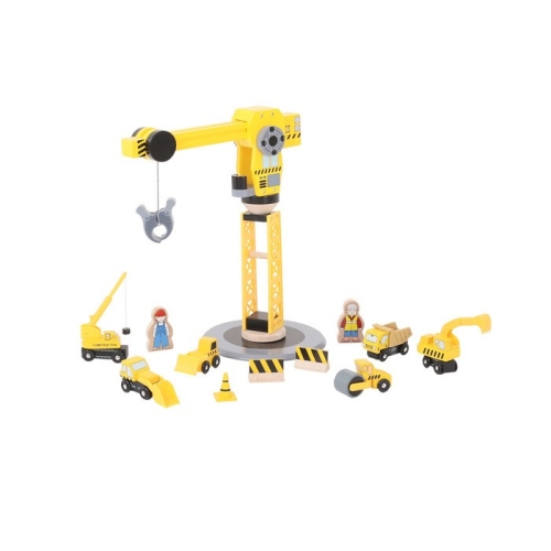 BigJigs Grote Kraan Constructie Set